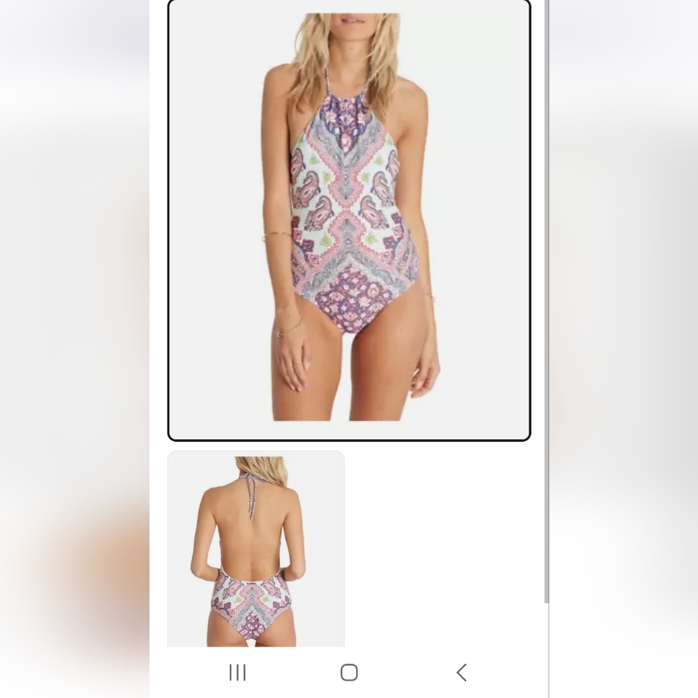 Billabong Backless swimsuit